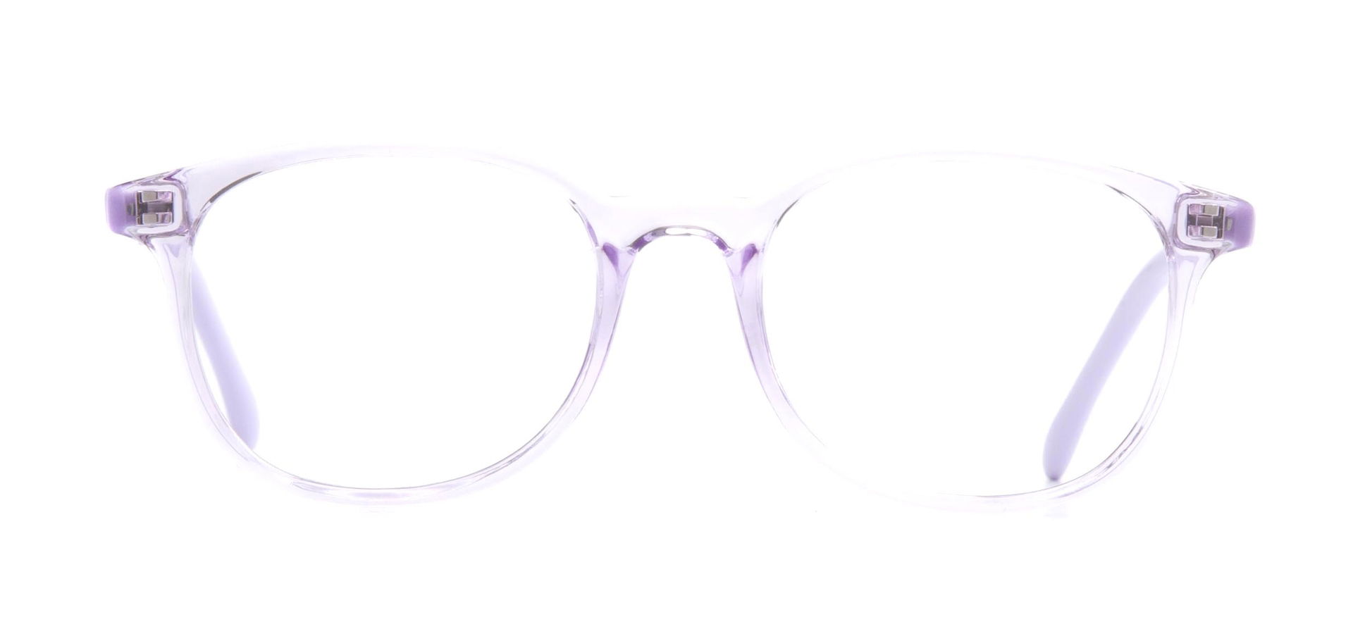 BENX CLASSIC BXGRL513-0924 Optik Çocuk Kadın Oval Çerçeveli Grilamid (TR90) - 1