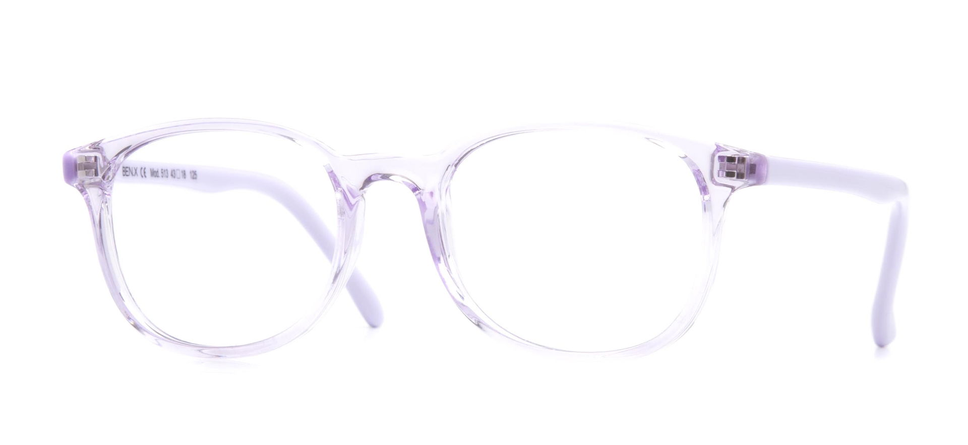 BENX CLASSIC BXGRL513-0924 Optik Çocuk Kadın Oval Çerçeveli Grilamid (TR90) - 2