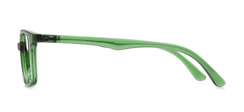 BENX CLASSIC BXGRL518-16 Optik Çocuk Erkek,Kadın,Unisex Köşeli Çerçeveli Grilamid (TR90) - 3