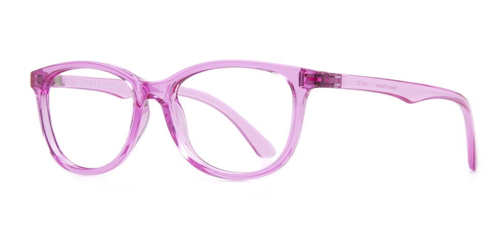 BENX CLASSIC BXGRL519-172 Optik Çocuk Erkek,Kadın,Unisex Oval Çerçeveli Grilamid (TR90) - 2