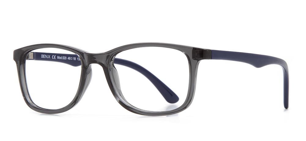 BENX CLASSIC BXGRL520-05120 Optik Çocuk Erkek,Kadın,Unisex Köşeli Çerçeveli Grilamid (TR90) - 2