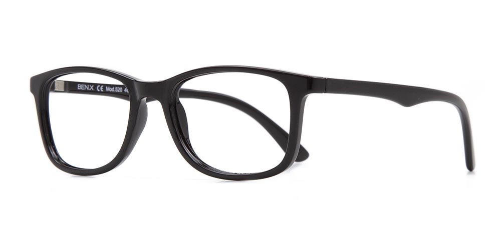 BENX CLASSIC BXGRL520-06 Optik Çocuk Erkek,Kadın,Unisex Köşeli Çerçeveli Grilamid (TR90) - 2