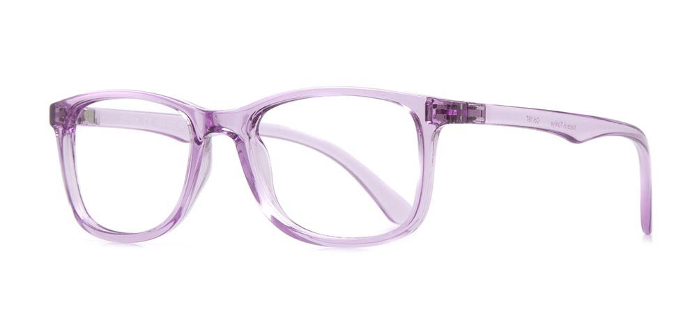 BENX CLASSIC BXGRL520-167 Optik Çocuk Kadın Köşeli Çerçeveli Grilamid (TR90) - 2