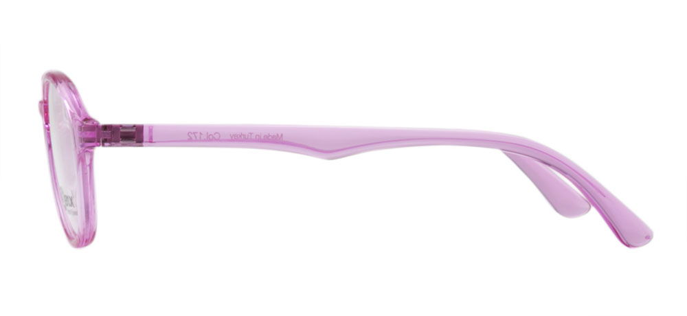 BENX CLASSIC BXGRL562-172 Optik Çocuk Erkek,Kadın,Unisex Oval Çerçeveli Grilamid (TR90) - 3