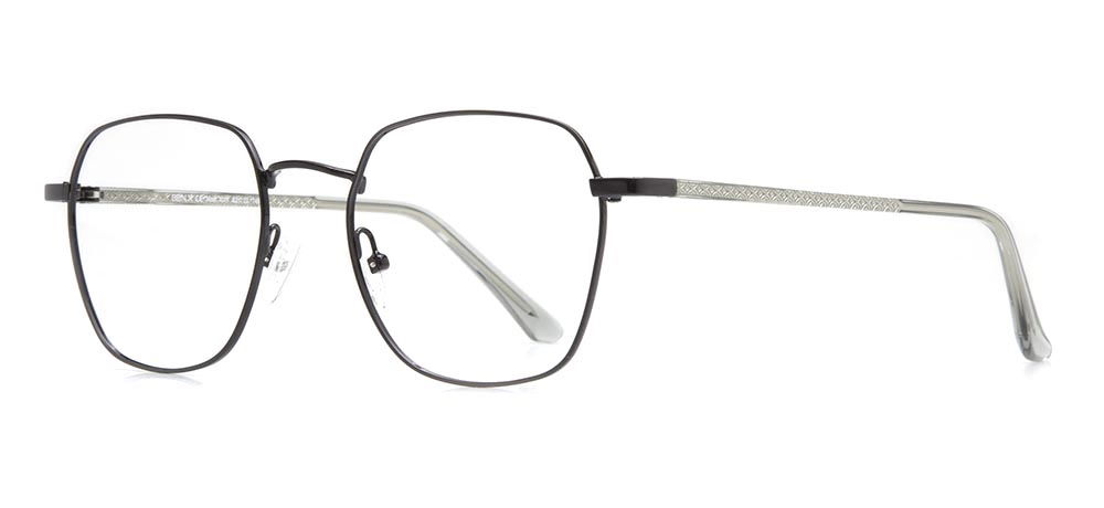 BENX FANTASIA BXMTL 7011.52-C.06 Optik Genç Erkek,Kadın,Unisex Geometrik Çerçeveli Metal - 2