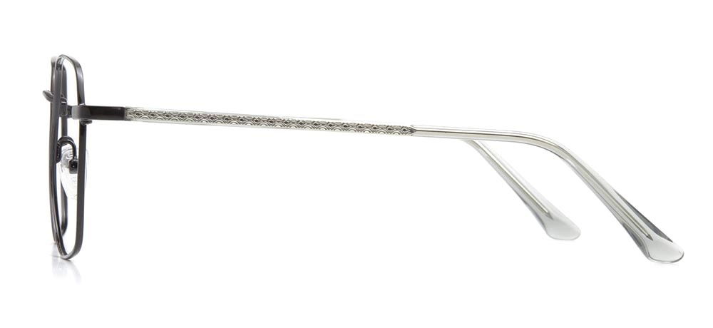 BENX FANTASIA BXMTL 7011.52-C.06 Optik Genç Erkek,Kadın,Unisex Geometrik Çerçeveli Metal - 3