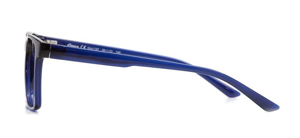 BENX CLASSIC BXTR90 147-118 Optik Genç Erkek Köşeli Çerçeveli Grilamid TR90 - 3