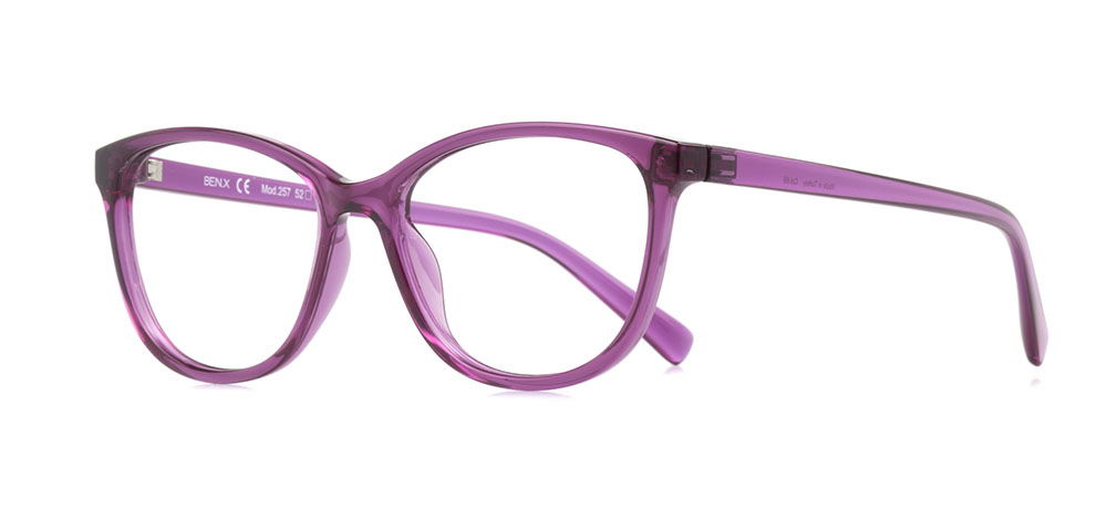 BENX CLASSIC BXTR90 257-68 Optik Genç Kadın Oval Çerçeveli Grilamid (TR90) - 2