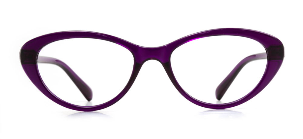 BENX CLASSIC BXTR90 258-105 Optik Genç Kadın Çekik Çerçeveli Grilamid (TR90) - 1