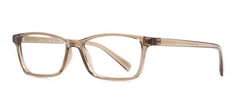 BENX CLASSIC BXTR90 259-155 Optik Genç Kadın Köşeli Çerçeveli Grilamid (TR90) - 2