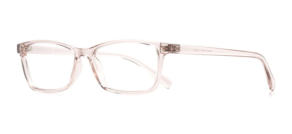 BENX CLASSIC BXTR90 259-59 Optik Genç Kadın Köşeli Çerçeveli Grilamid (TR90) - 2