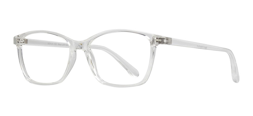 BENX CLASSIC BXTR90 277-01 Optik Genç,Yetişkin Kadın Köşeli Çerçeveli Grilamid (TR90) - 2