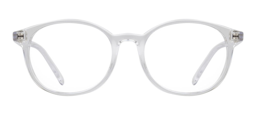 BENX CLASSIC BXTR90 281-01 Optik Genç Erkek,Kadın,Unisex Yuvarlak Çerçeveli Grilamid (TR90) - 1