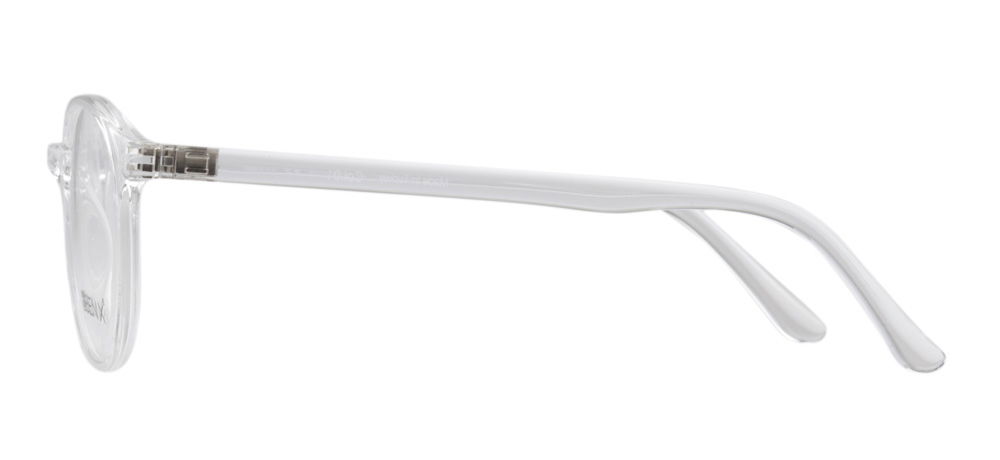 BENX CLASSIC BXTR90 281-01 Optik Genç Erkek,Kadın,Unisex Yuvarlak Çerçeveli Grilamid (TR90) - 3