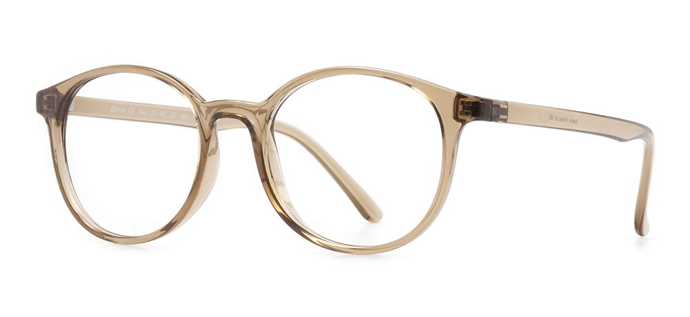 BENX CLASSIC BXTR90 281-155 Optik Genç Erkek,Kadın,Unisex Yuvarlak Çerçeveli Grilamid (TR90) - 2