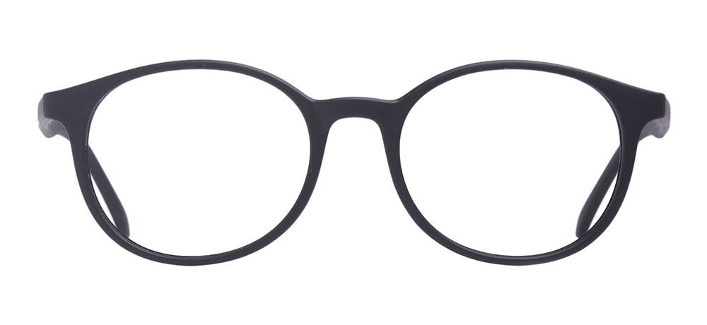 BENX CLASSIC BXTR90 281-M06 Optik Genç Erkek,Kadın,Unisex Yuvarlak Çerçeveli Grilamid (TR90) - 1