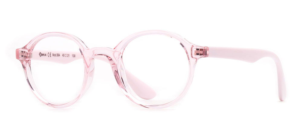 BENX CLASSIC BXTR90 564-0823 Optik Çocuk Erkek,Kadın,Unisex Yuvarlak Çerçeveli Grilamid (TR90) - 2