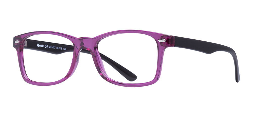 BENX CLASSIC BXTR90 673-6806 Optik Çocuk Erkek,Kadın,Unisex Köşeli Çerçeveli Grilamid (TR90) - 2