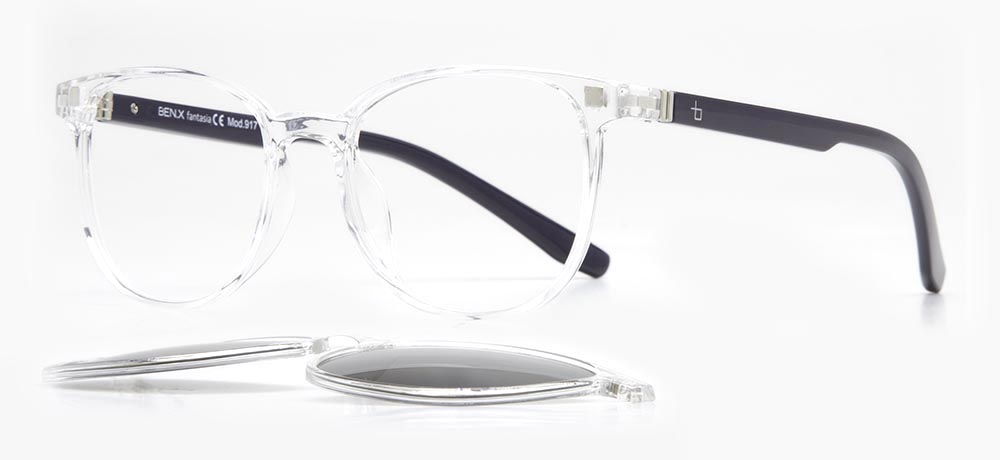 BENX CLIP ON BXTR90 917-C.01 Clipon Çocuk Erkek,Kadın,Unisex Oval Çerçeveli Grilamid TR90 - 2