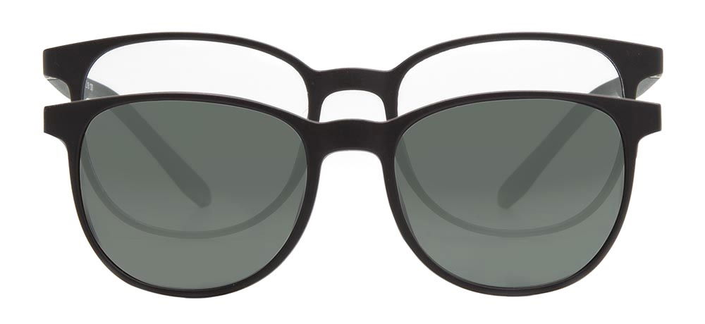 BENX CLIP ON BXTR90 917-M06116 Optik,Güneş Çocuk Erkek,Kadın,Unisex Oval Çerçeveli Grilamid (TR90) - 1