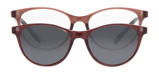 BENX CLIP ON BXTR90 918-14506 Optik,Güneş Çocuk Kadın Oval Çerçeveli Grilamid (TR90) - BENX CLIP ON