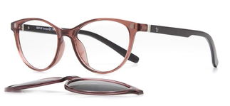 BENX CLIP ON BXTR90 918-14506 Optik,Güneş Çocuk Kadın Oval Çerçeveli Grilamid (TR90) - BENX CLIP ON (1)