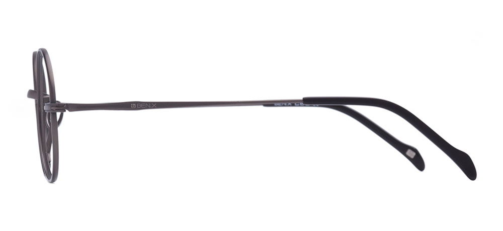 BENX CEO BXCEO 10101-C1 Optik Genç Erkek,Kadın,Unisex Yuvarlak Çerçeveli Titanyum - 3