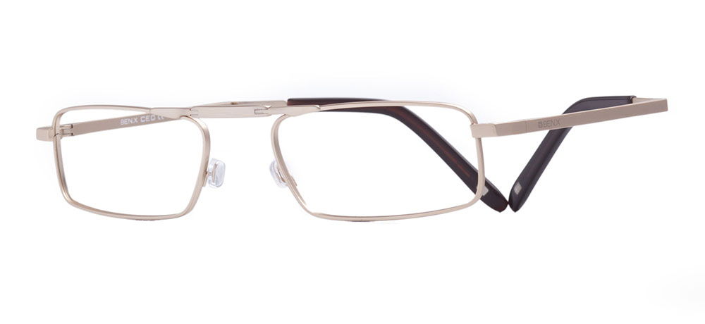 BENX CEO BXCEO 10102-C1 Optik Yetişkin Erkek,Kadın,Unisex Köşeli Çerçeveli Titanyum - 2