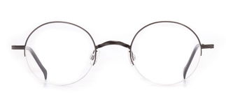 BENX CEO BXCEO 10103-C01 Optik Genç,Yetişkin Erkek,Kadın,Unisex Yuvarlak Yarım Çerçeveli Titanyum 