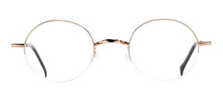 BENX CEO BXCEO 10103-C03 Optik Genç,Yetişkin Erkek,Kadın,Unisex Yuvarlak Yarım Çerçeveli Titanyum - BENX CEO