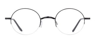 BENX CEO BXCEO 10103-C05 Optik Genç,Yetişkin Erkek,Kadın,Unisex Yuvarlak Yarım Çerçeveli Titanyum 