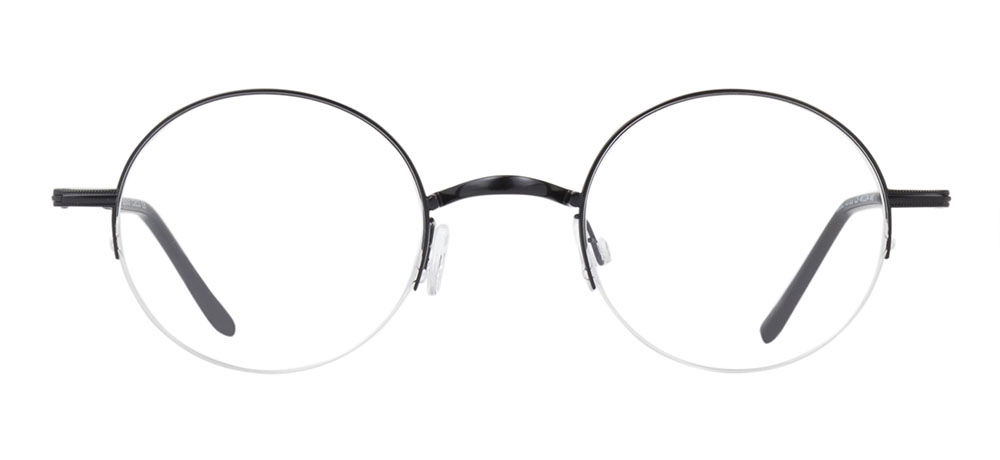 BENX CEO BXCEO 10103-C05 Optik Genç,Yetişkin Erkek,Kadın,Unisex Yuvarlak Yarım Çerçeveli Titanyum - 1