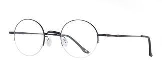 BENX CEO BXCEO 10103-C05 Optik Genç,Yetişkin Erkek,Kadın,Unisex Yuvarlak Yarım Çerçeveli Titanyum - BENX CEO (1)