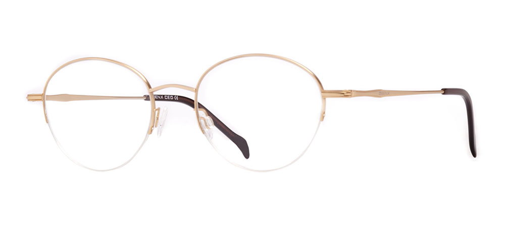 BENX CEO BXCEO 10105-C01 Optik Genç Erkek,Kadın,Unisex Oval Yarım Çerçeveli Titanyum - 2