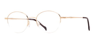 BENX CEO BXCEO 10105-C03 Optik Genç Erkek,Kadın,Unisex Oval Yarım Çerçeveli Titanyum - BENX CEO (1)