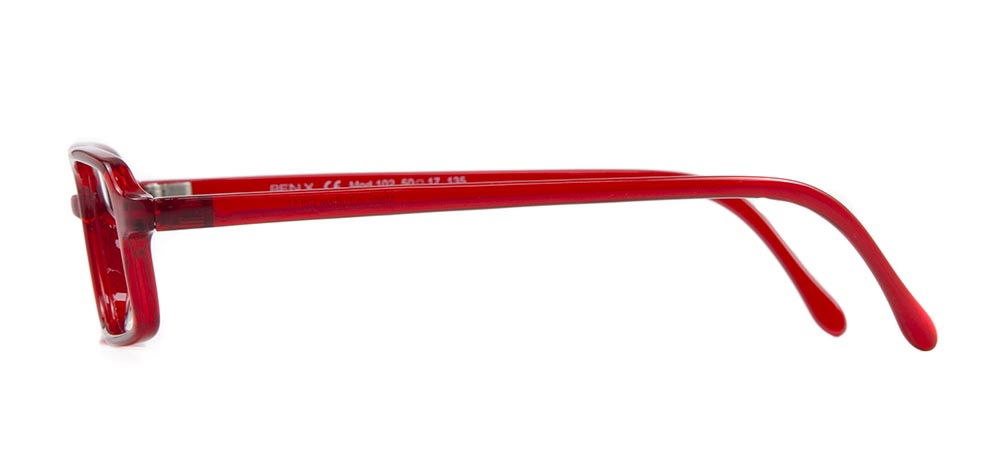 BENX CLASSIC BXGRL102-11 Optik Genç,Yetişkin Kadın Köşeli Çerçeveli Grilamid (TR90) - 3