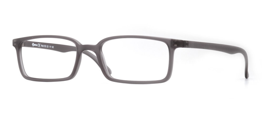 BENX CLASSIC BXGRL103-M05 Optik Genç,Yetişkin Erkek Köşeli Çerçeveli Grilamid TR90 - 2