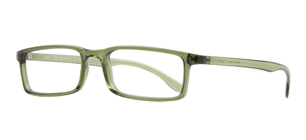 BENX CLASSIC BXGRL104-176 Optik Genç,Yetişkin Erkek,Kadın,Unisex Köşeli Çerçeveli Grilamid (TR90) - 2