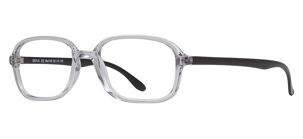 BENX CLASSIC BXGRL105-20506 Optik Yetişkin Erkek,Kadın,Unisex Köşeli Çerçeveli Grilamid TR90 - 2