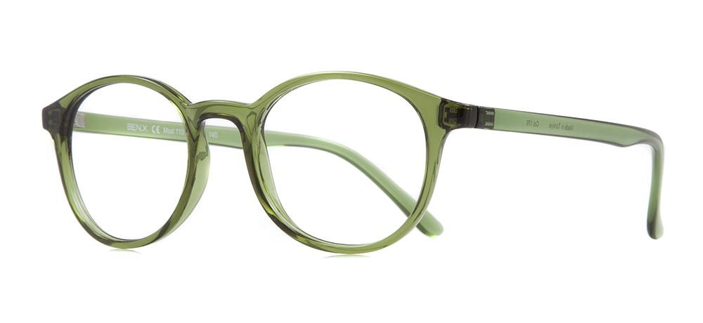 BENX CLASSIC BXGRL110-176 Optik Genç Erkek,Kadın,Unisex Oval Çerçeveli Grilamid TR90 - 2