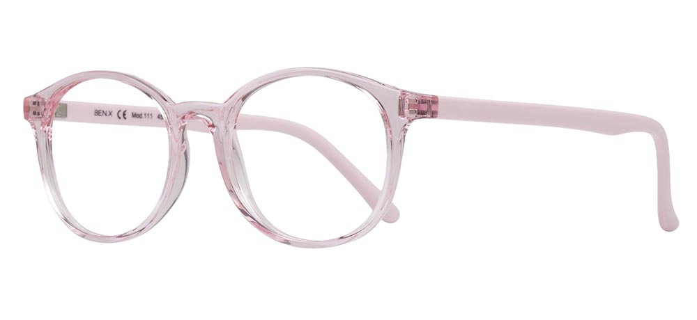BENX CLASSIC BXGRL111-0823 Optik Çocuk Kadın Oval Çerçeveli Grilamid TR90 - 2