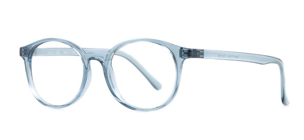 BENX CLASSIC BXGRL111-153 Optik Genç Erkek,Kadın,Unisex Oval Çerçeveli Grilamid (TR90) - 2