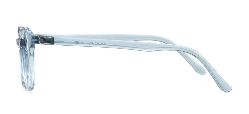 BENX CLASSIC BXGRL111-153 Optik Genç Erkek,Kadın,Unisex Oval Çerçeveli Grilamid (TR90) - 3