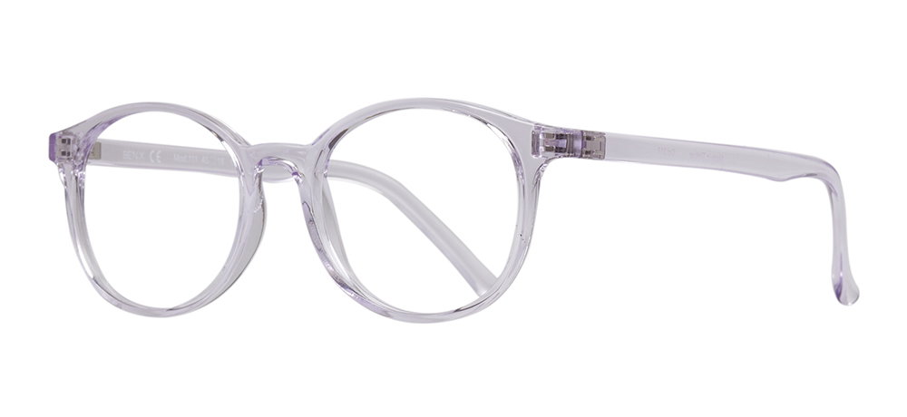 BENX CLASSIC BXGRL111-217 Optik Çocuk Çocuk,Kadın Oval Çerçeveli Grilamid TR90 - 2