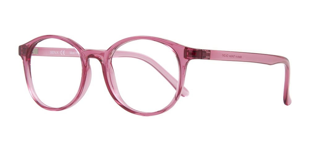 BENX CLASSIC BXGRL111-243 Optik Genç Erkek,Kadın,Unisex Oval Çerçeveli Grilamid (TR90) - 2