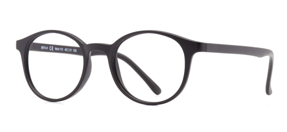 BENX CLASSIC BXGRL113-M06 Optik Genç Erkek,Kadın,Unisex Oval Çerçeveli Grilamid TR90 - 2
