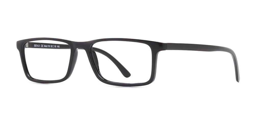 BENX CLASSIC BXGRL118-06 Optik Genç Erkek Köşeli Çerçeveli Grilamid TR90 - 2