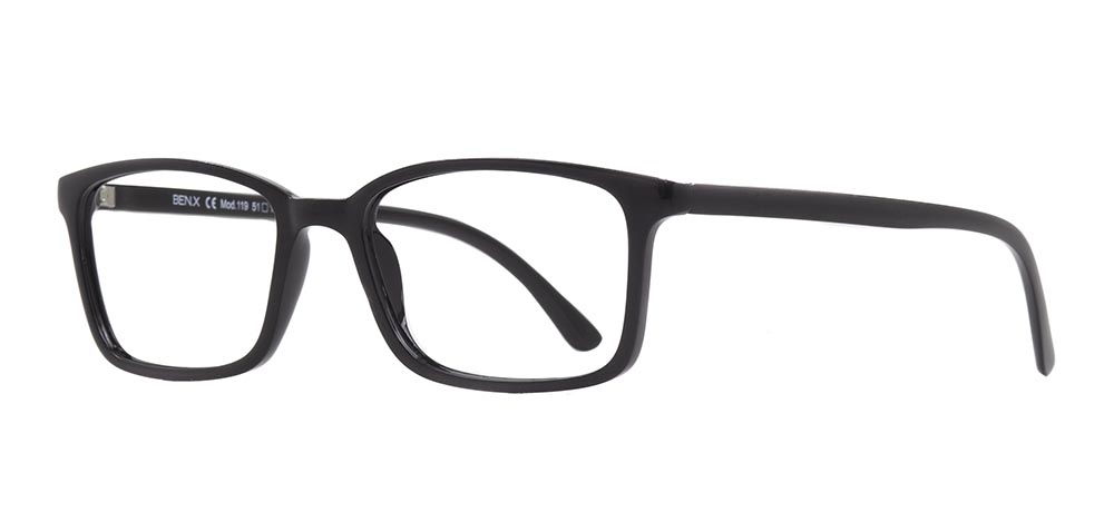 BENX CLASSIC BXGRL119-06 Optik Genç Erkek Köşeli Çerçeveli Grilamid TR90 - 2