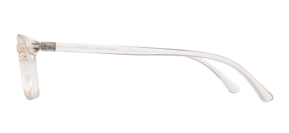 BENX CLASSIC BXGRL119-177 Optik Genç Erkek Köşeli Çerçeveli Grilamid TR90 - 3