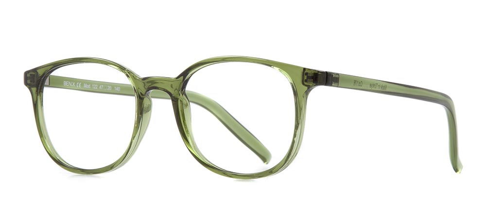BENX CLASSIC BXGRL122-176 Optik Genç Erkek,Kadın,Unisex Oval Çerçeveli Grilamid TR90 - 2
